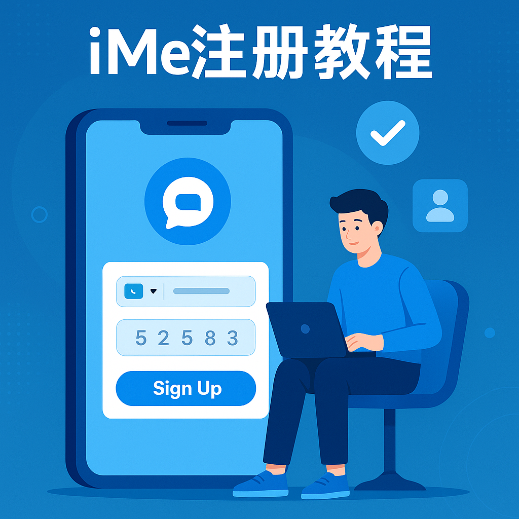 iMe注册太简单，手把手教你